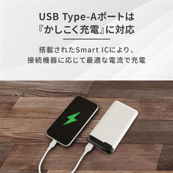オウルテック 10000mAhモバイルバッテリー ホワイト OWL-LPB10022-WH