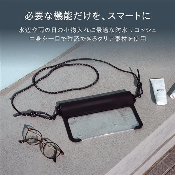 オウルテック IPX8準拠 スリムタイプ防水サコッシュホワイト OWL