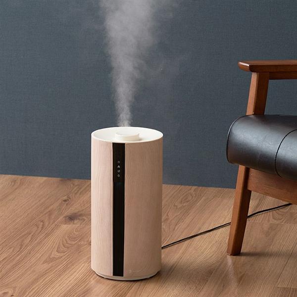Life on products 上部給水超音波式加湿器 -Premium WOOD- ホワイト