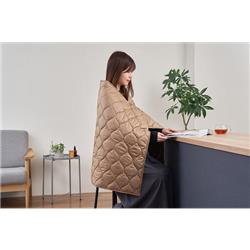 Life on products あったかUSB給電式3WAYブランケット モカ LCAWA020