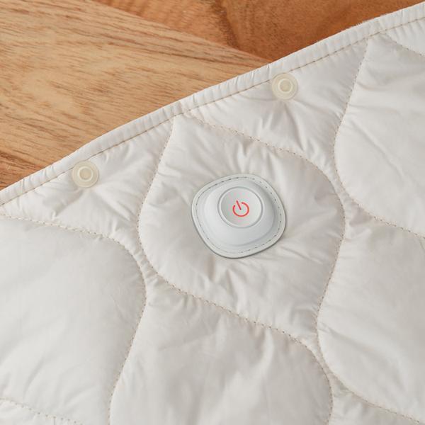 Life on products あったかUSB給電式3WAYブランケット モカ LCAWA020