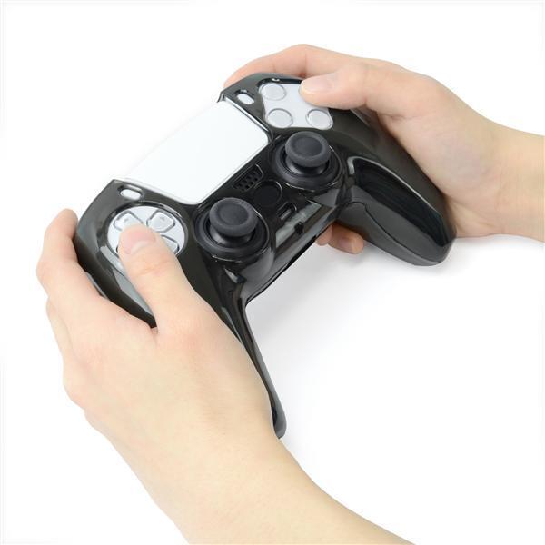 PS5 ハンドプロテクト クリスタルケース021 Amazon.co.jp: PS5コントローラ用保護カバー『クリスタルカバー5
