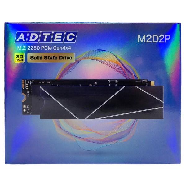 ADTEC ADC-M2D2P80-2TB 内蔵SSD ADC-M2D2P80シリーズ【M.2(2280)/2TB/M