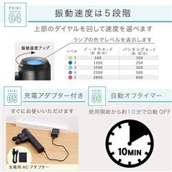 ATEX ルルドガン クアトロ AX-HX436BK | ノジマオンライン