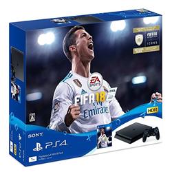 【PS4】 プレイステーション4本体 FIFA 18 Pack 