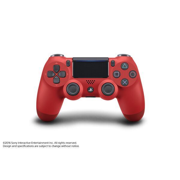 新品 PS4 ワイヤレスコントローラー マグマレッド DUALSHOCK4