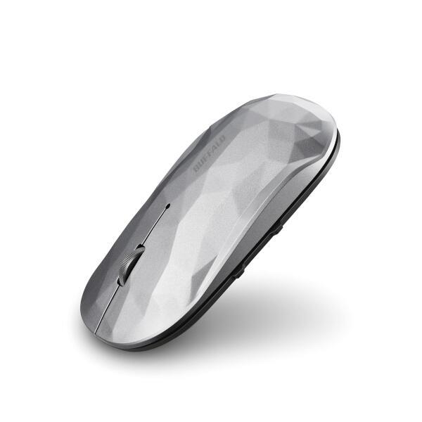 【SALE/60%OFF】 BUFFALO BSMBB530GSV マウス【薄型/5ボタン/Bluetooth/BlueLED キーボード・マウス・入力機器