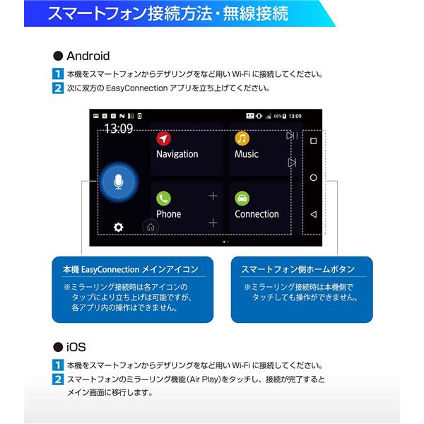 AOKI AMEX-SL01 ディスプレイオーディオ スマホランチャー【7