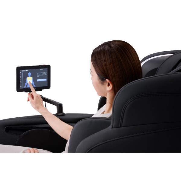 フジ医療器 マッサージチェア CYBER-RELAX ブラック ☆大型配送対象