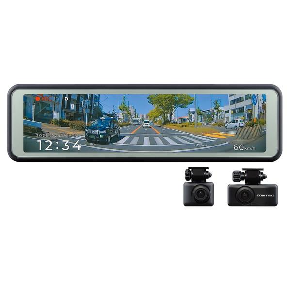 コムテック ミラ一型ドライブレコ一ダ一 ZDR-880M | ノジマオンライン