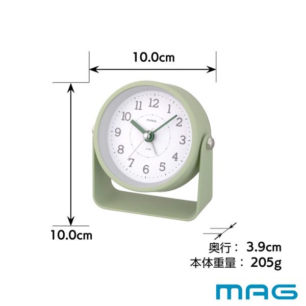 オーレンジャーの目覚まし時計 MAG モナカ 目覚まし時計 電子音 T-778GR-Z | ノジマオンライン