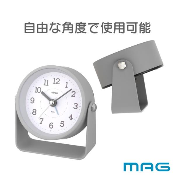 MAG モナカ 目覚まし時計 電子音 T-778GY-Z | ノジマオンライン