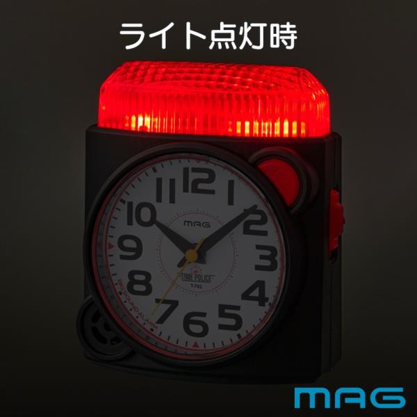 MAG タイムポリス 目覚まし時計 大音量 T-782BK-Z | ノジマ