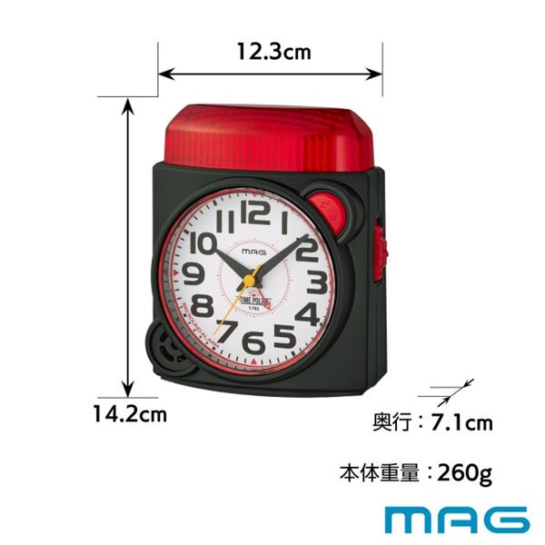 B'z 目覚まし時計 「BIG MACHINE ロゴ入り スタンドクロック