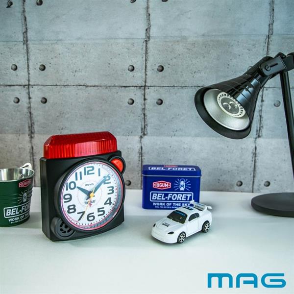 MAG タイムポリス 目覚まし時計 大音量 T-782BK-Z | ノジマオンライン