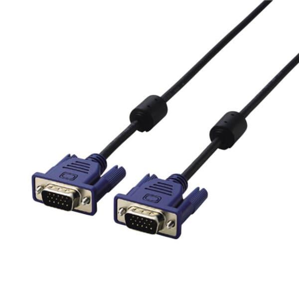 ELECOM 映像変換ケーブル D-sub15ピン VGA-VGA スリム RoHs対応 Dサブ