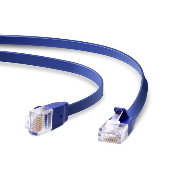 (未使用･未開封品)ELECOM LANケーブル CAT6A フラット 15m ブルーメタリック LD-GFA/BM15 ELECOM LANケーブル CAT6A フラット 15m ブルーメタリック LD-GFA-BM15