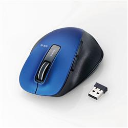 ELECOM エレコム／マウス／握りやすい／BlueLEDマウス／握りの