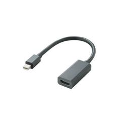 ELECOM AD-MDPHDMIBK Mini DisplayPort-HDMI変換アダプタ