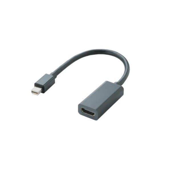 ELECOM miniDisplayPort変換アダプタ forAPPLE HDMI ブラック AD
