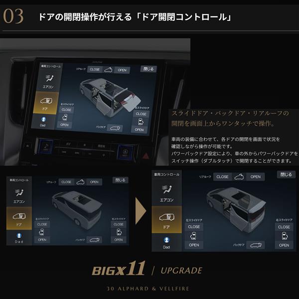ALPINE カーナビゲーションBIG X 11【11型/ビッグX/DVD/CD