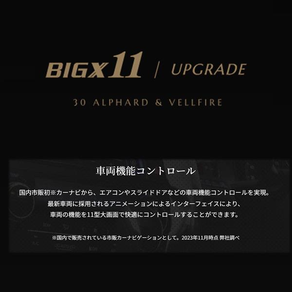 ALPINE EX11NX2-AV-30-UP 【アルファード/ヴェルファイア(30系前