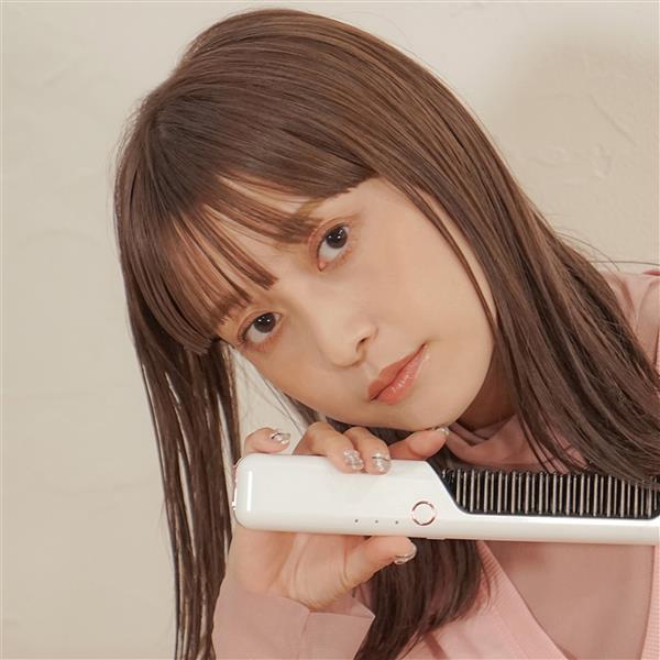 MARUTAKA ブラシアイロン LAVIEL Cordless【3段階温度調節(120℃・150