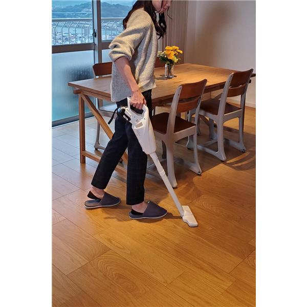 京セラ 充電式クリーナー【軽量1.1kg/紙パック式/静音/スタンド式 