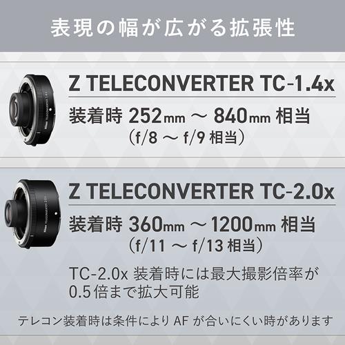 Nikon 【フルサイズ】【超望遠】FXフォーマット用ズームレンズ