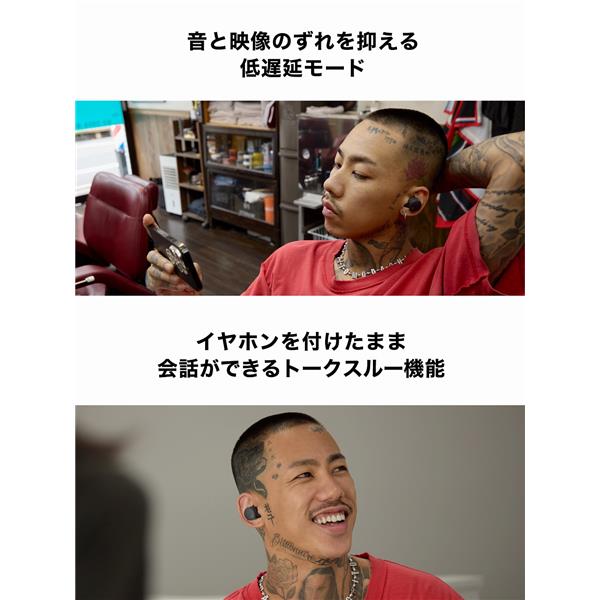 オーディオテクニカ イヤホン 左右分離 Bluetooth ノイズキャンセ
