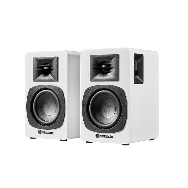 オーディオテクニカ ブックシェルフスピーカー 有線接続 ワイヤレス