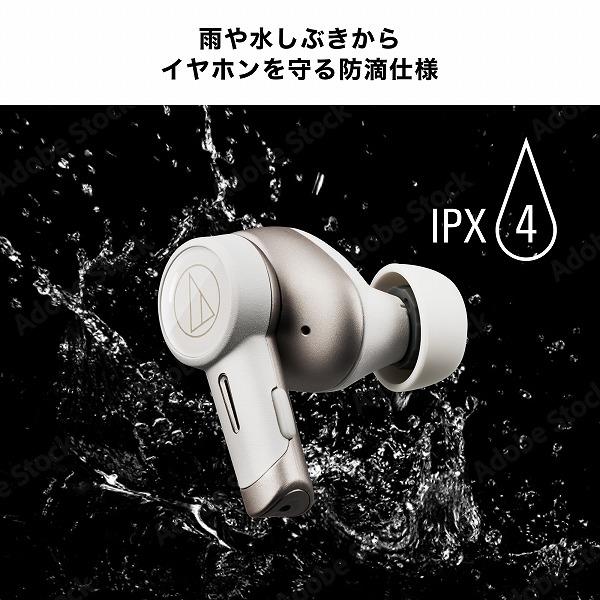 オーディオテクニカ イヤホン[ワイヤレス(左右分離)/Bluetooth