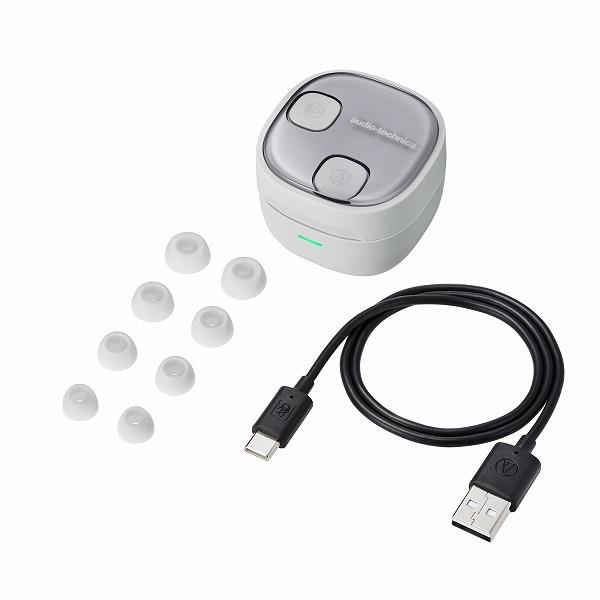 オーディオテクニカ イヤホン[ワイヤレス(左右分離)/Bluetooth/ノイズ