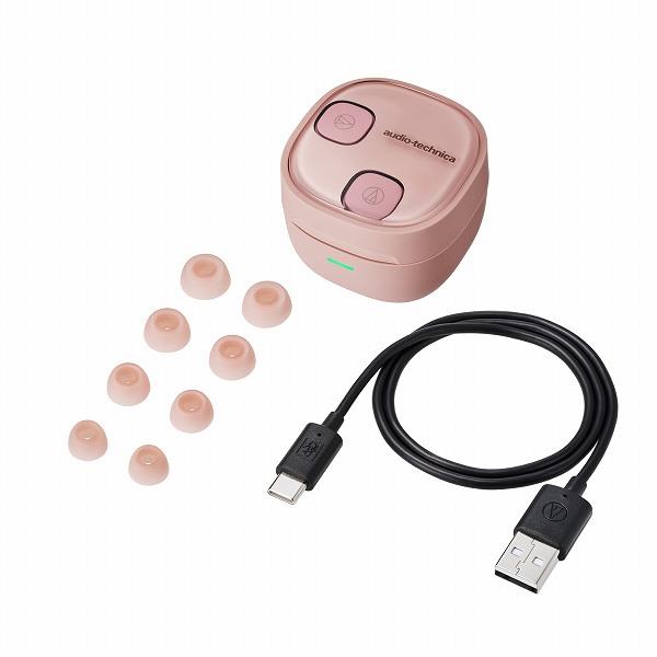 オーディオテクニカ イヤホン[ワイヤレス(左右分離)/Bluetooth/ノイズ
