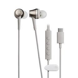 オーディオテクニカ イヤホン[有線イヤホン/USB Type-C/ノイズキャンセ