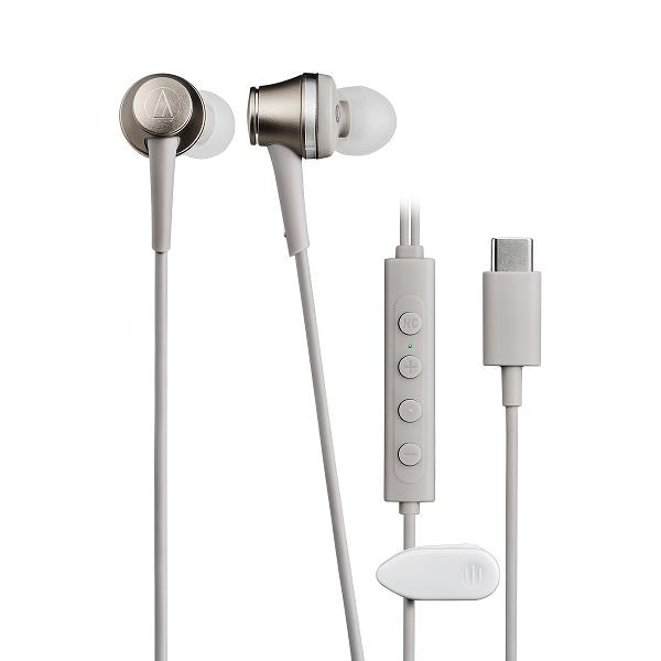 オーディオテクニカ イヤホン[有線イヤホン/USB Type-C/ノイズキャンセ
