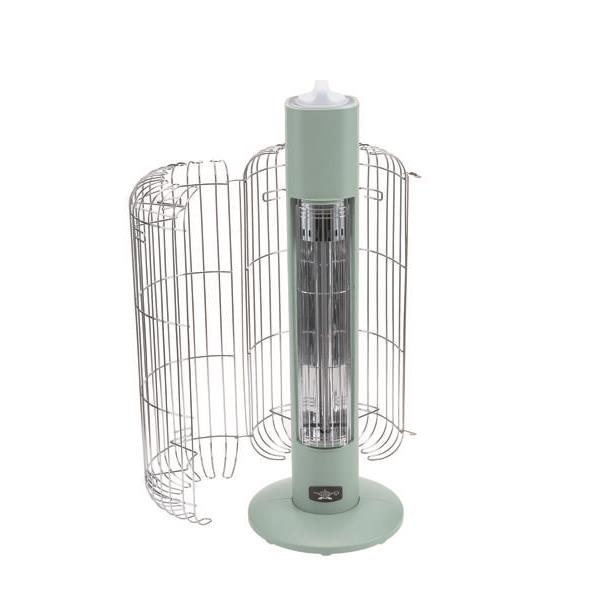 アラジン 電気ストーブグラファイトヒーター ガード 防滴IP22 2段切替