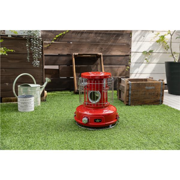 センゴクアラジン カセットガスストーブ(レッド) ポータブル ガス