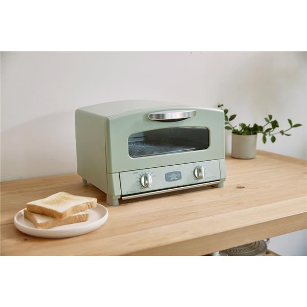 アラジン グラファイトグリル＆トースター 2枚焼き グリーン AETGS13DG