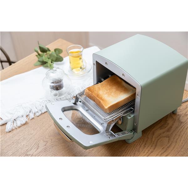 アラジン グラファイトグリル＆トースター[1枚焼き/グリーン] AETG8AG