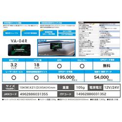 Cellstar VA-04R セーフティレーダー ASSURA【3.2インチ液晶/一体型/高精度GPSモジュール搭載】 | ノジマオンライン
