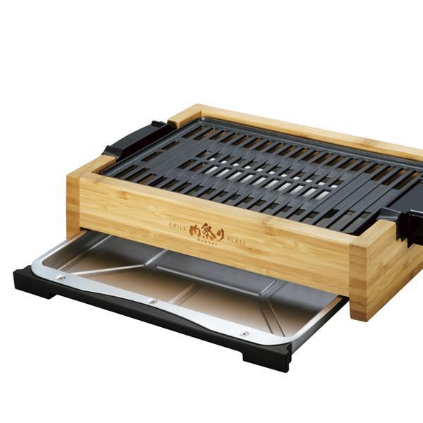 APIX AGP-242-BB ホットプレート【減煙グリルプレート/焼肉/肉