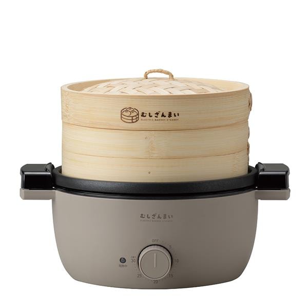 APIX Bamboo Steamer(バンブースチーマー) 電気せいろ蒸し器 むし