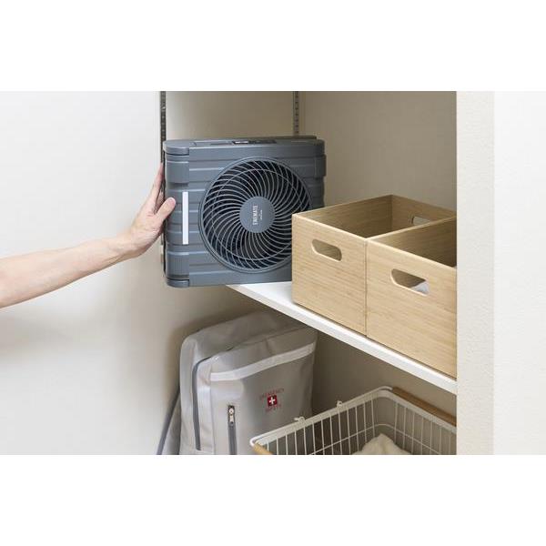 APIX ソーラーパワーファン コードレス 防災 風量4段階 APF-565LT