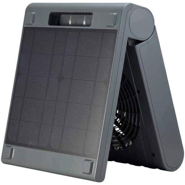 APIX ソーラーパワーファン コードレス 防災 風量4段階 APF