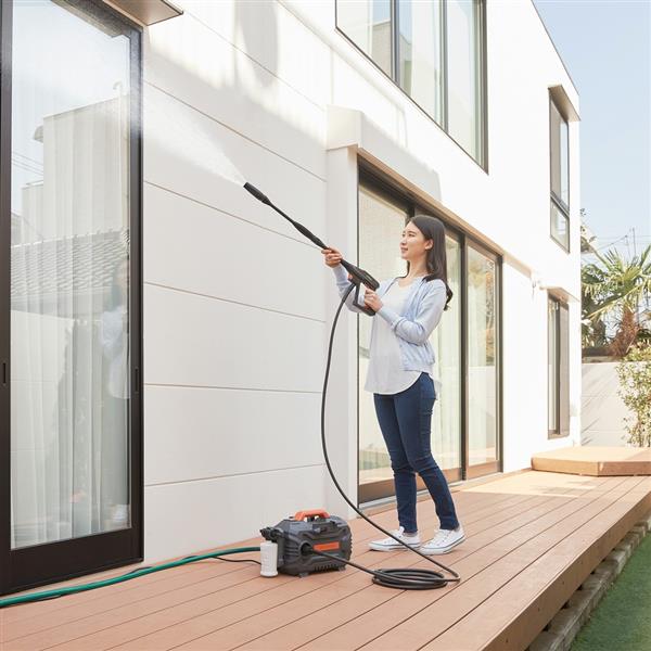 アイリスオーヤマ 高圧洗浄機【ハイパワー最大吐出圧力10.5Mpa/3つの