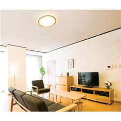 アイリスオーヤマ 木目調で、あたたかみのある部屋にも、モダンな部屋