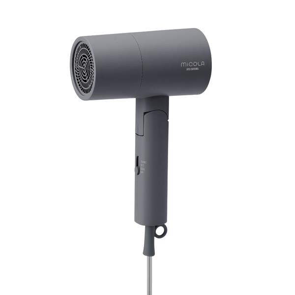 アイリスオーヤマ イオンドライヤー MiCOLA ダークグレー HDR-M101-H