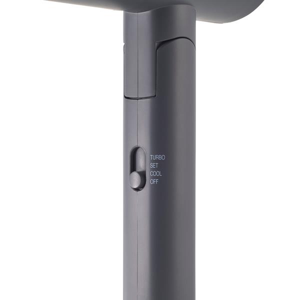 アイリスオーヤマ イオンドライヤー MiCOLA ダークグレー HDR-M101-H