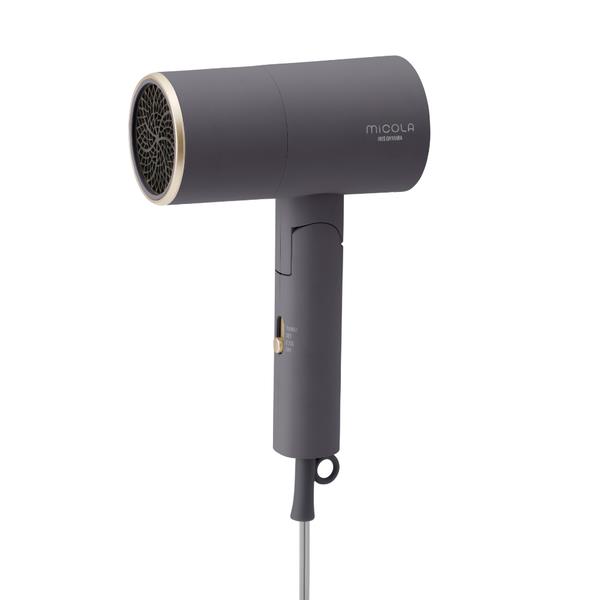 アイリスオーヤマ イオンドライヤー MiCOLA ダークグレー HDR-M201-H